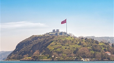 The famous Yoros Castle in Istanbul