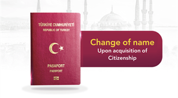 Change of name upon acquisition of citizenship