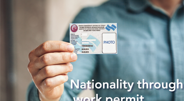 Nationality through work permit
